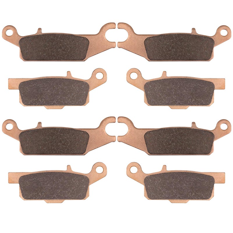 OKBA Brake Pads for Yamaha Grizzly 700 YFM700 2007-2024 /Grizzly 550 YFM550 2009-2014/Yamaha YFM700 Kodiak 2016-2024,Replaces OEM Part NO.# Yamaha 3B4-W0045-00-00/10-00, 3B4-W0046-00-00/10-00 - Image 1